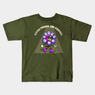 Good Things Are Coming Kids T-Shirt